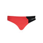 Red Elastane Swimwear