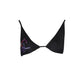 Black Elastane Swimwear