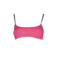 Red Elastane Swimwear