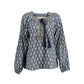 Blue Polyester Shirt