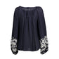 Blue Viscose Shirt