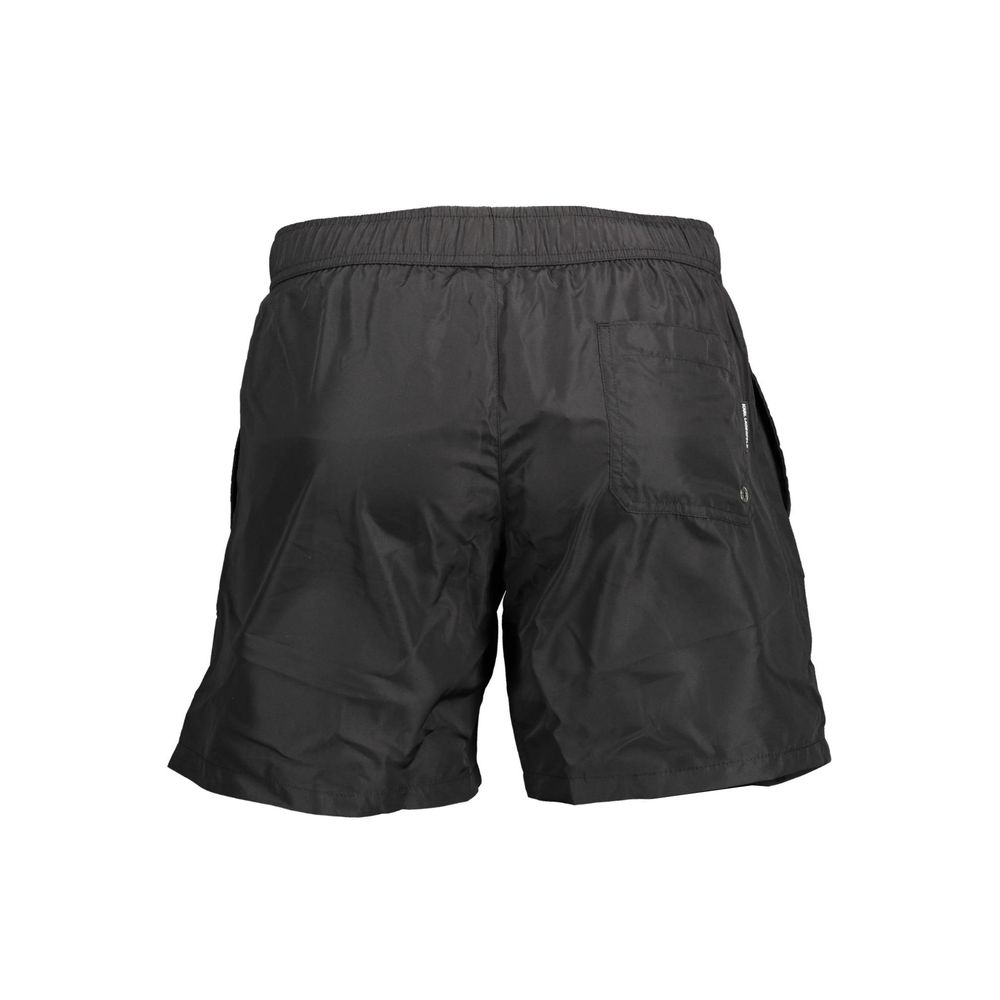 Black Polyester Swimwear