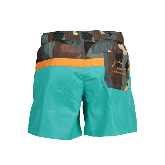 Green Polyester Swimwear