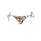 Beige Polyester Swimwear