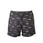 Black Polyester Swimwear