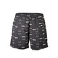 Black Polyester Swimwear