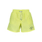 Yellow Polyester Swimwear