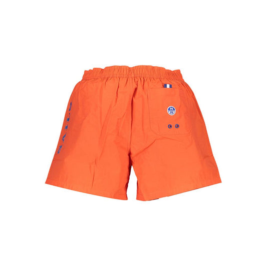 Red Polyester Swimwear