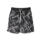 Black Polyester Swimwear