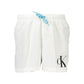 White Polyester Swimwear