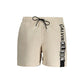 Beige Polyester Swimwear