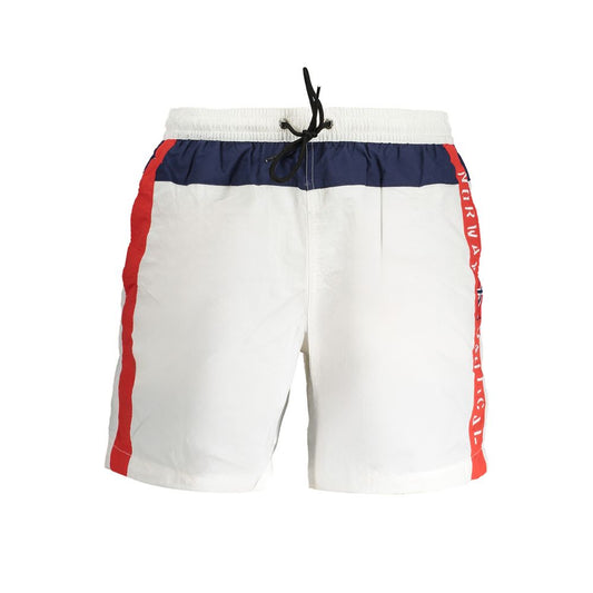 White Polyester Swimwear