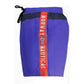 Blue Polyester Swimwear