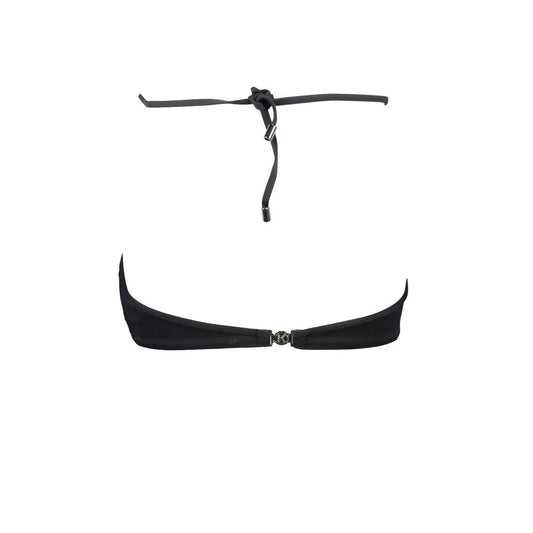Black Elastane Swimwear