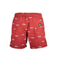 Red Polyester Swimwear