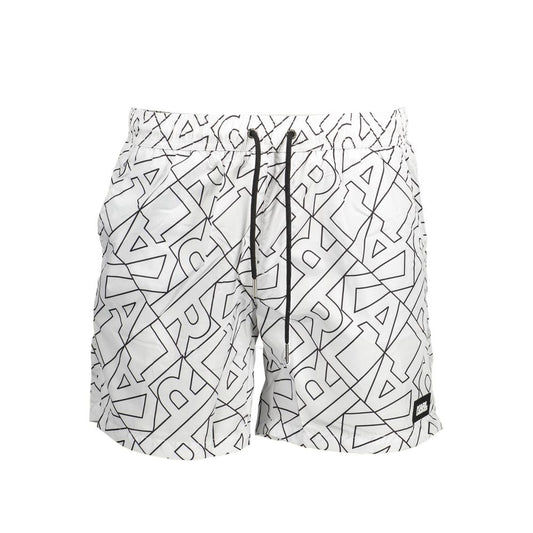 White Polyester Swimwear