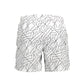 White Polyester Swimwear