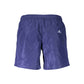 Blue Polyester Swimwear