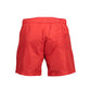 Red Polyester Swimwear
