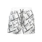 White Polyester Swimwear