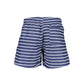 Blue Polyester Swimwear