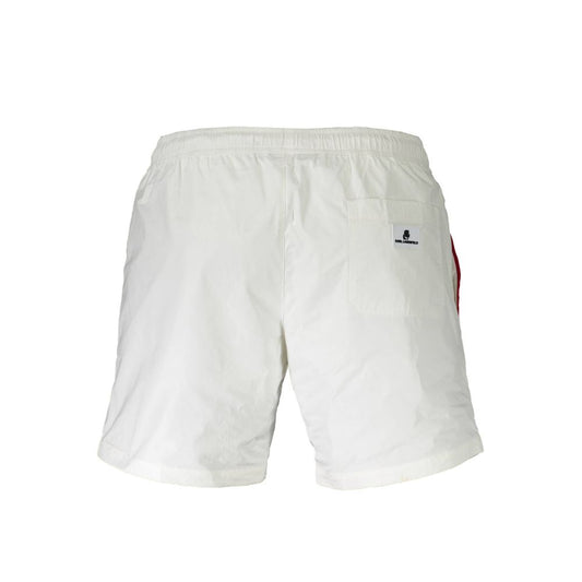 White Polyester Swimwear