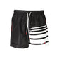 Black Polyester Swimwear