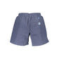 Blue Polyester Swimwear