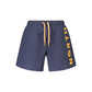 Blue Cotton Swimwear