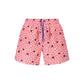 Red Polyester Swimwear