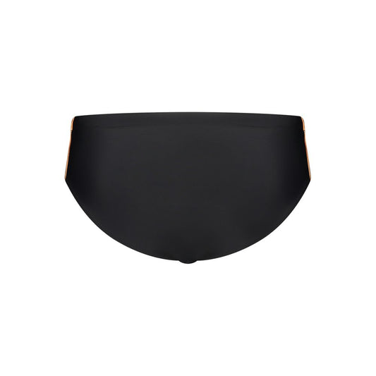 Black Elastane Swimwear