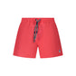 Red Cotton Swimwear
