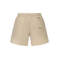 Beige Cotton Swimwear