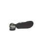 Black Leather Men Sandal