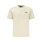 Beige Cotton Men T-Shirt