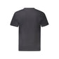 Black Cotton Men T-Shirt