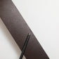 Brown Leather Baroque DG Gold Buckle Men Belt