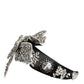 Black Hair Flower Crystal LIMONI Women Headband Diadem
