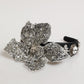 Black Hair Flower Crystal LIMONI Women Headband Diadem