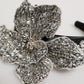 Black Hair Flower Crystal LIMONI Women Headband Diadem