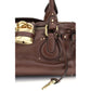 Bordeaux Buffalo Leather Shoulder Bag