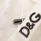 White Cotton Logo Patch Sweatpants Jogging Pants