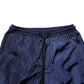 Blue Nylon Straight Jogger Sweatpants Pants
