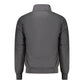 Black Polyester Men Jacket