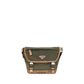 Re-Nylon and leather medium Shoulder Bag