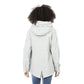 Silver Cotton Jackets & Coat