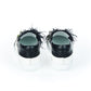 Black And White Bovine Leather Shoe