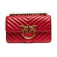 Red Leather Love One Mini Shoulder Bag