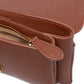 Brown Leather Love Boucle Riga Shoulder Bag