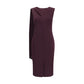 Jersey midi Dress with scarf